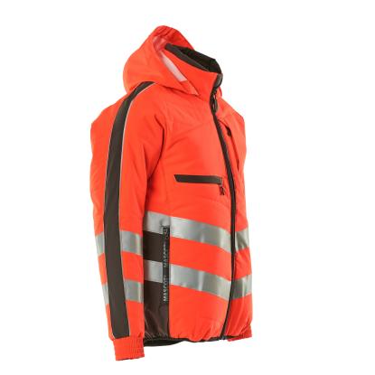 MASCOT SAFE SUPREME Dartford arbejdsjakke, hi-vis rød/mørk antracit