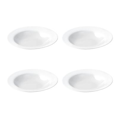 aida Café suppetallerken, Ø22 cm, porcelæn, hvid - 4 stk.