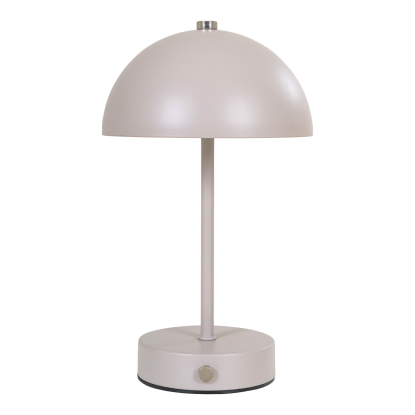 Holt LED bordlampe, genopladelig, H25 cm, sand