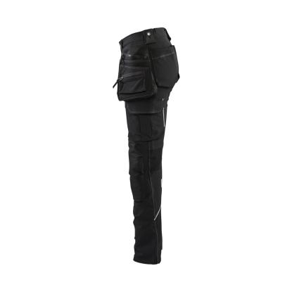 Blåkläder 7198 dame håndværker buks 4-vejs stretch, sort