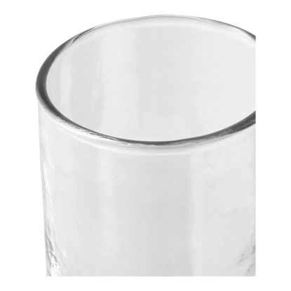 Nalanda hamret drikkeglas, klar, 385 ml - 4 stk.