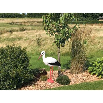 RYOM fugleskræmmer, stork, H78 cm