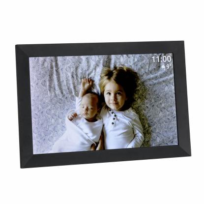 TFA digital fotoramme med Frameo app, sort