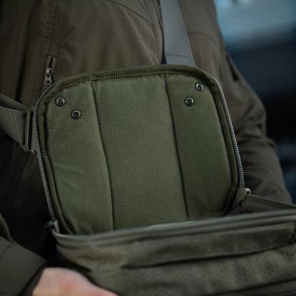 M-TAC Elite Hex EDC skuldertaske, ranger green