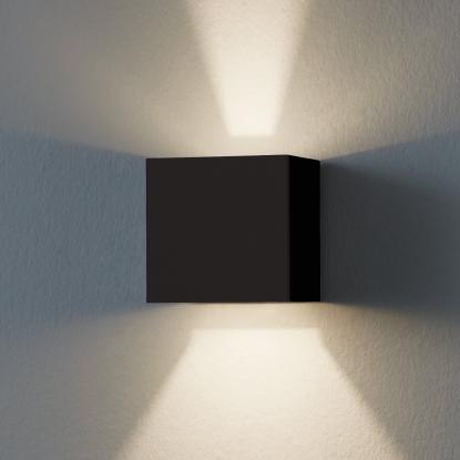 EGLO CALPINO udendørs LED væglampe, 10,5 x 10,5 cm, IP54, antracit