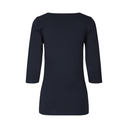 ID 0597 Stretch T-shirt med korte ærmer, dame, navy