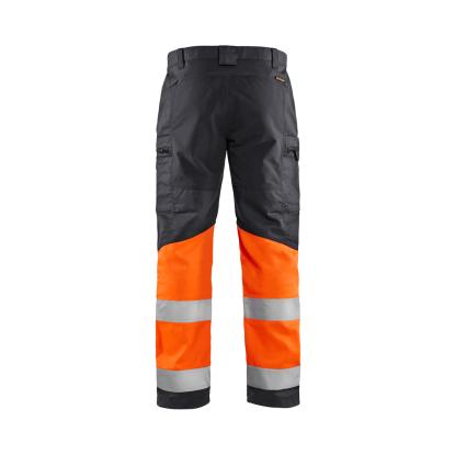 Blåkläder 1551 high vis buks med stretch, mellemgrå/hi-vis orange