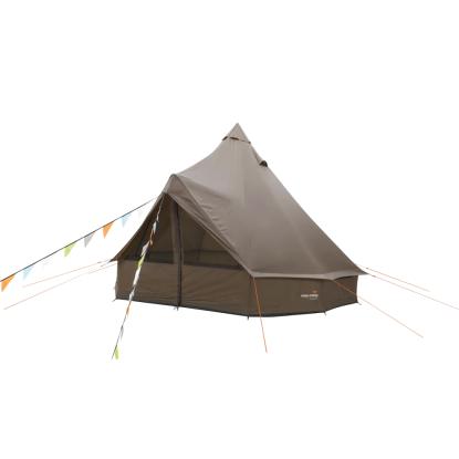 easy camp Vaulen Tipi til 7 personer, mørk sandfarve