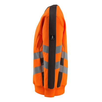 MASCOT SAFE SUPREME Wigton sweatshirt, hi-vis orange/mørk antracit
