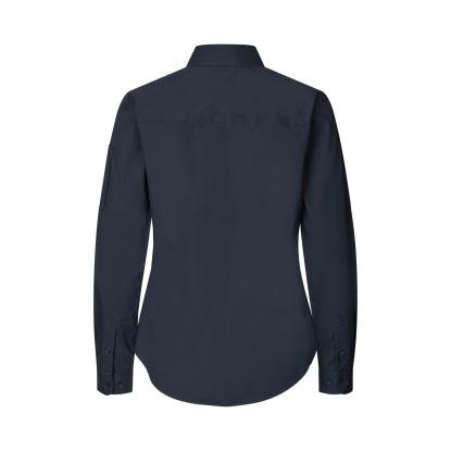 Seven Seas S67 Poplin skjorte med stretch, dame, navy