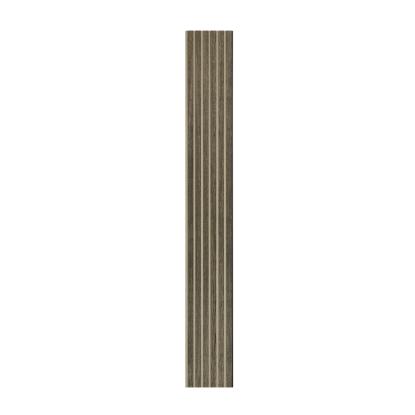 I-Wood Basic Original akustikpanel, sort olieret, beige filt og sort kerne, egefiner, 17 x 300 mm 