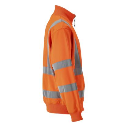 MASCOT SAFE CLASSIC Maringa sweatshirts med lynlås, hi-vis orange