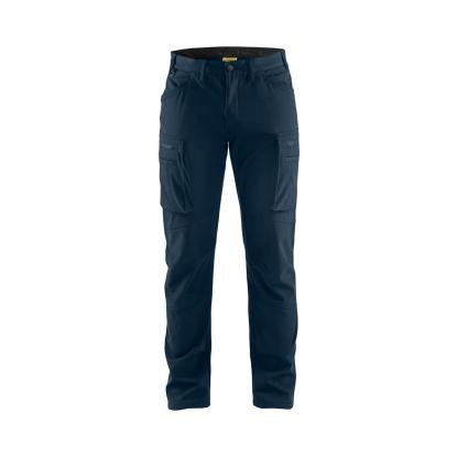 Blåkläder 1477 service buks softshell, mørk marineblå