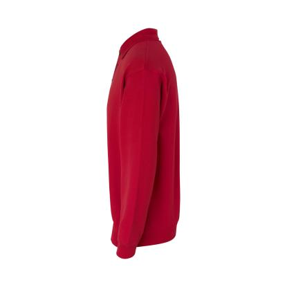 ID 0601 polosweatshirt, klassisk, rød