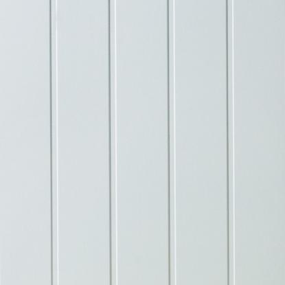 Huntonit Skygge vægpanel, 11 x 600 x 2390 mm, brilliant hvid - 2,86 m²