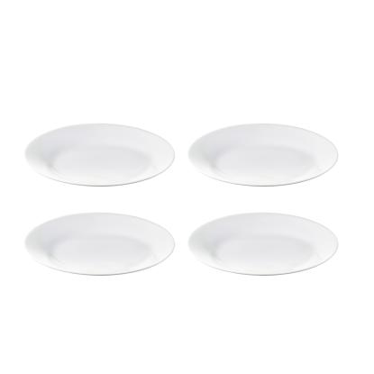 aida Café desserttallerken, Ø19 cm, pocelæn, hvid - 4 stk.