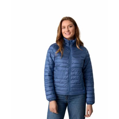 ID 0753 letvægtsjakke, vatteret, dame, stormy blue