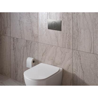 Ideal Standard Oleas mekanisk kontrolplade, magnetic grey, 230 x 150 mm