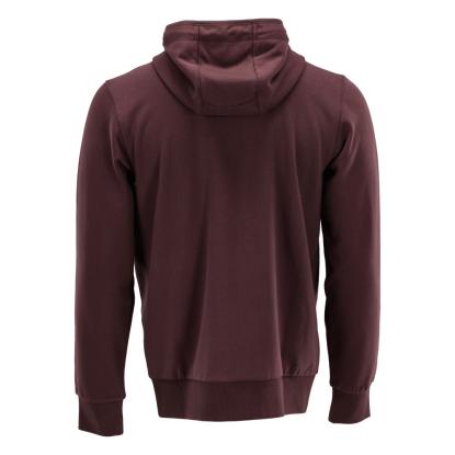 MASCOT CUSTOMIZED hættetrøje med lynlås, bordeaux