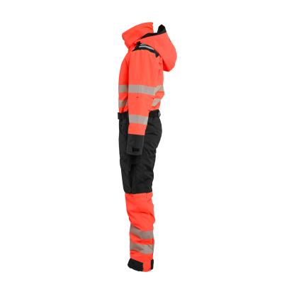 Blåkläder 6726 dame high vis vinterkedeldragt, hi-vis rød/sort