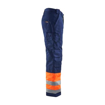 Blåkläder 1862 high vis vinter buks, hi-vis orange/marineblå