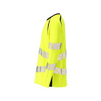 MASCOT ACCELERATE SAFE T-shirt, langærmet, hi-vis gul/sort