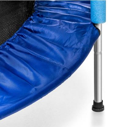 Viking Sports trampolin med net, blå/gul, Ø140 cm