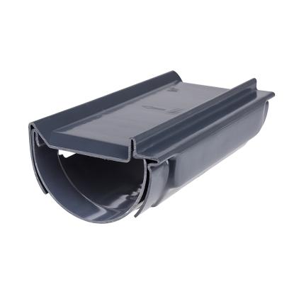Plastmo ekspansionsstykke, PVC, nr. 10 - grafit