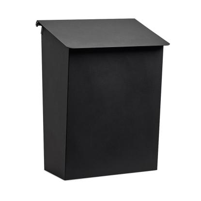 Habo 9442B postkasse, sort