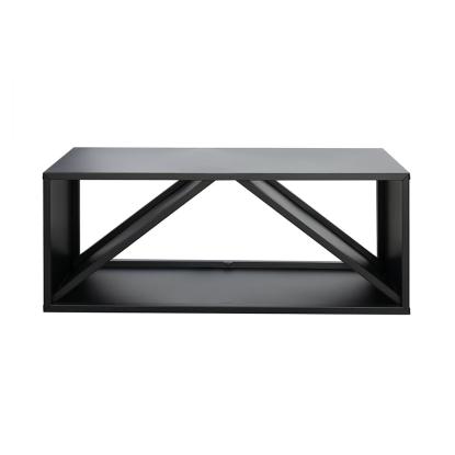 Westmann Adam L brændereol, pulverlakeret stål, sort, 40 x 104 x 34,5 cm