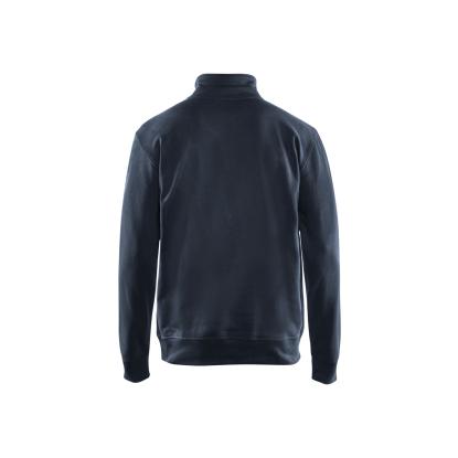 Blåkläder 3371 sweatshirt full zip, mørk marineblå