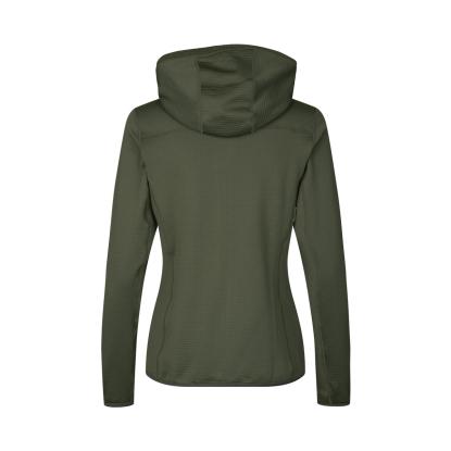ID 0841 cardigan med stretch, komfort, dame, oliven