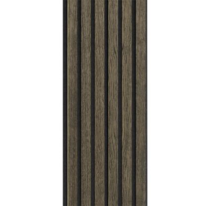I-Wood Basic Original akustikpanel, sort olieret, sort filt og sort kerne, egefiner, 17 x 300 mm 