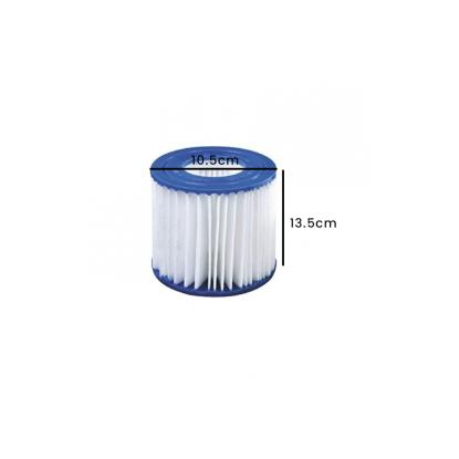 Pool filter til type 2 pumpe, 13,5 cm x Ø10,5 cm - 4 stk.