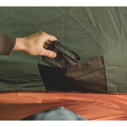 easy camp Pasvik 4 tunneltelt til 4 personer, mørkegrøn