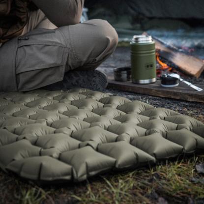 M-TAC oppusteligt liggeunderlag, 195 x 60 x 5 cm, olive