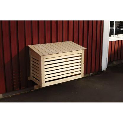 Canvac EW 3001 træhus til varmepumpe, udedel
