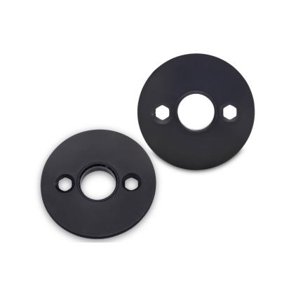 Jasa Company dørgrebsroset, massiv, Ø52 mm, sort