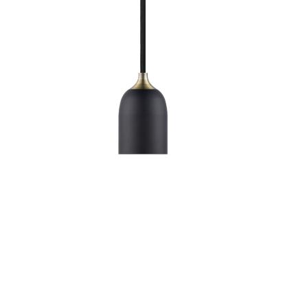 Halo Design Classic fatningssæt, E27, sortolieret træ