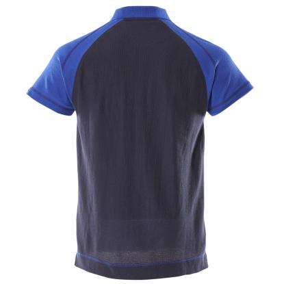 MASCOT IMAGE Bianco poloshirt med brystlomme, marine/kobolt