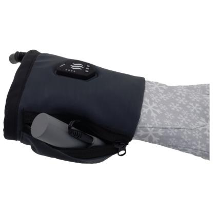 Glovii universalhandsker med varme, GEG, sæt med 4 dele, grå - L-XL