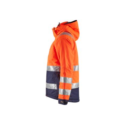 Blåkläder 4872 dame high vis vinterjakke, hi-vis orange/marineblå