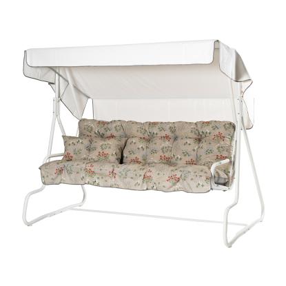 Varax De Luxe 3 personers hængesofa, beige-blomstret