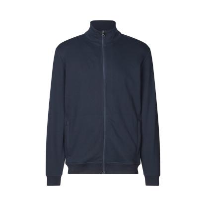 ID PRO Wear CARE 0382 cardigan, ubørstet, navy