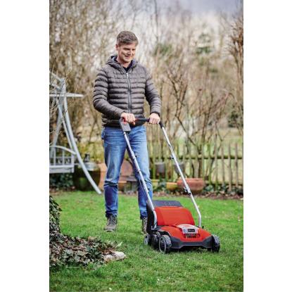 Einhell GC-SC 18/28 Li-Solo akku plænelufter/vertikalskærer, uden batteri og lader