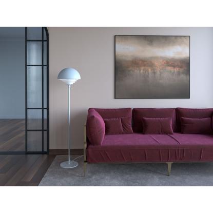 Herstal Motown gulvlampe, Ø36 cm, H150 cm, E27, hvid