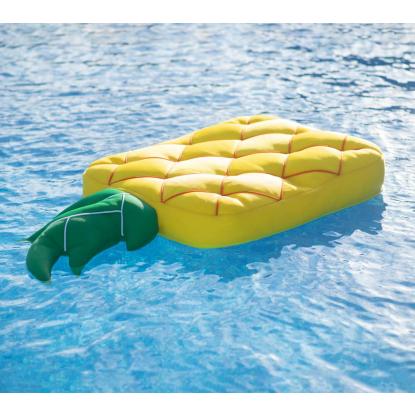 Westmann ananas badedyr, gul, 13 x 68 x 130 cm