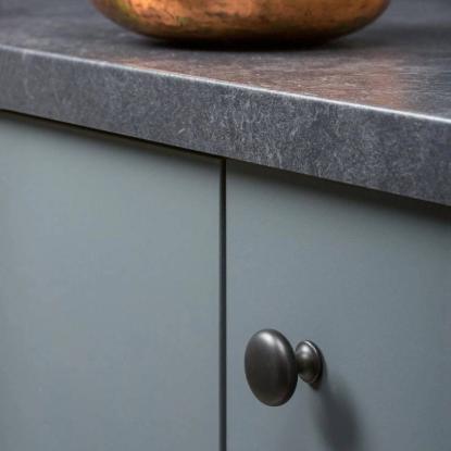 Beslag Design Duke knop, Ø32 mm, sort