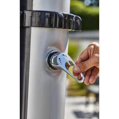 Summer Fun Silver Deluxe solbruser med vandtank - 40 liter