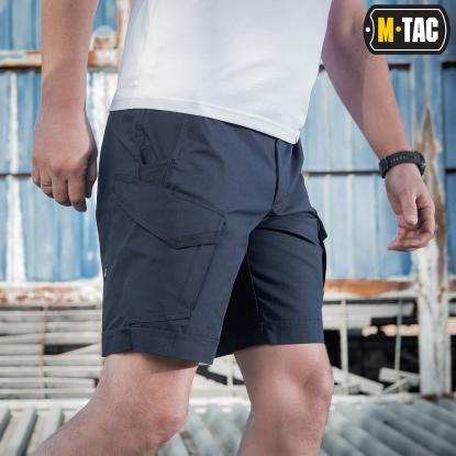 M-TAC Aggressor shorts, dark navy blue